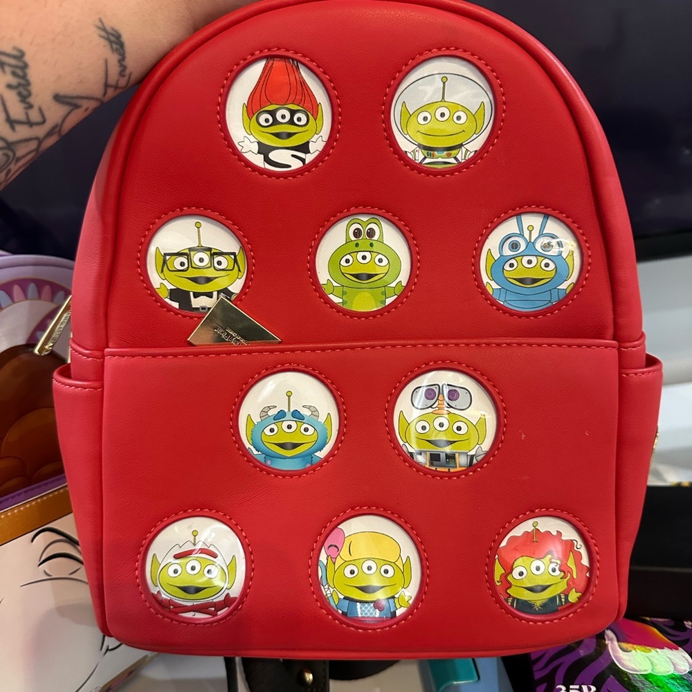Loungefly alien mini  Backpack